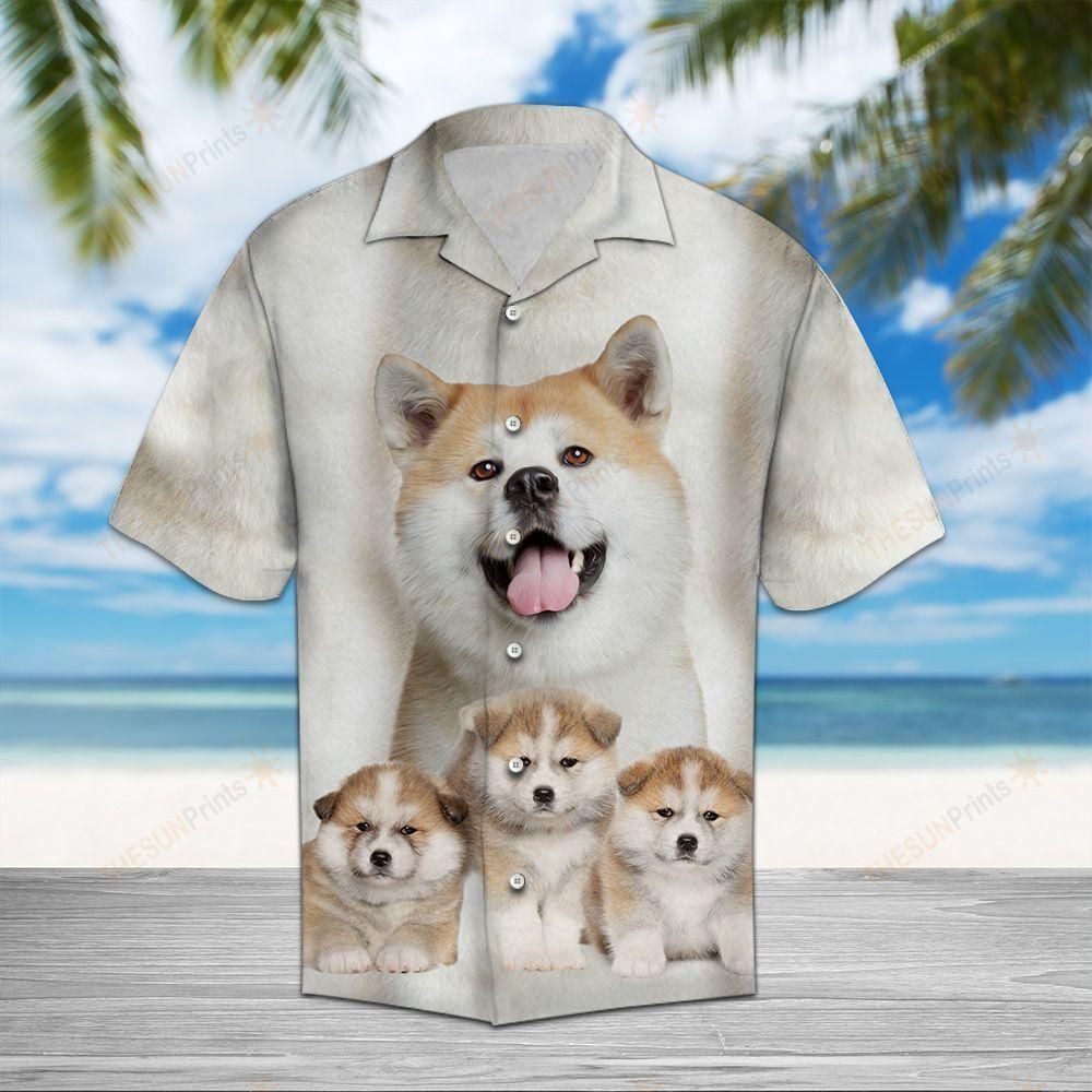 Akita Great Hawaiian Shirt Ha53010