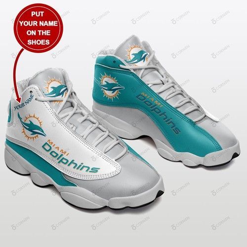 Miami Dolphins Personalized Air Jordan 13 025 Shoes Sport Sneakers