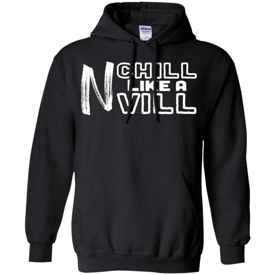 AGR Chilling Like A Villain Funny Hoodie