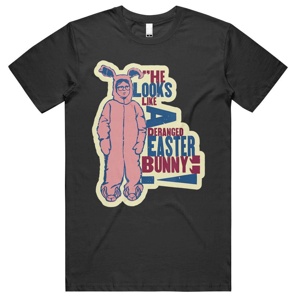 A Christmas Story Deranged Easter Bunny T Shirts