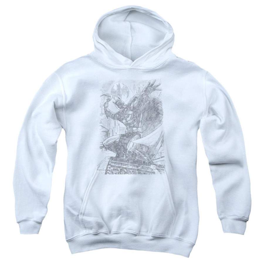 Batman – Pencil Batarang Throw Youth Pull Over Hoodie