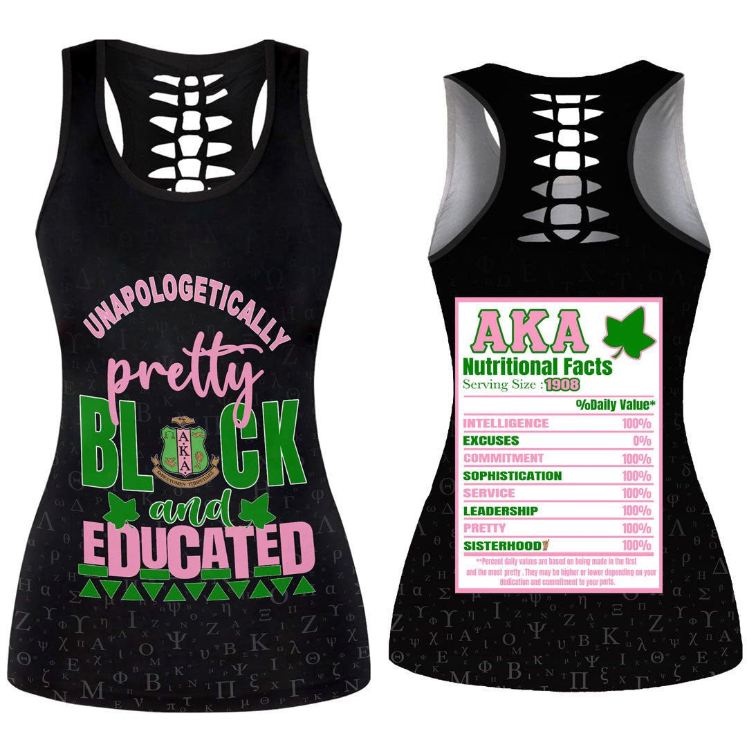 Wonder Print Shop Clothing – Alpha Kappa Alpha Hollow Tank Top