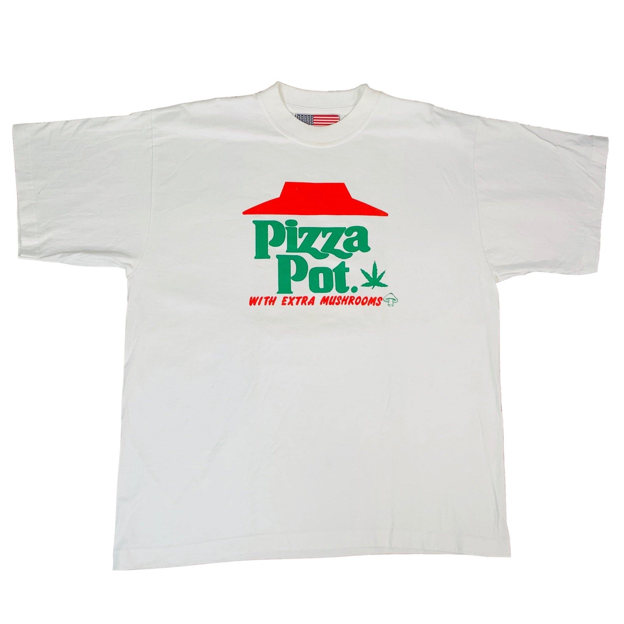 Vintage Pizza Pot “With Extra Mushrooms” T-Shirt