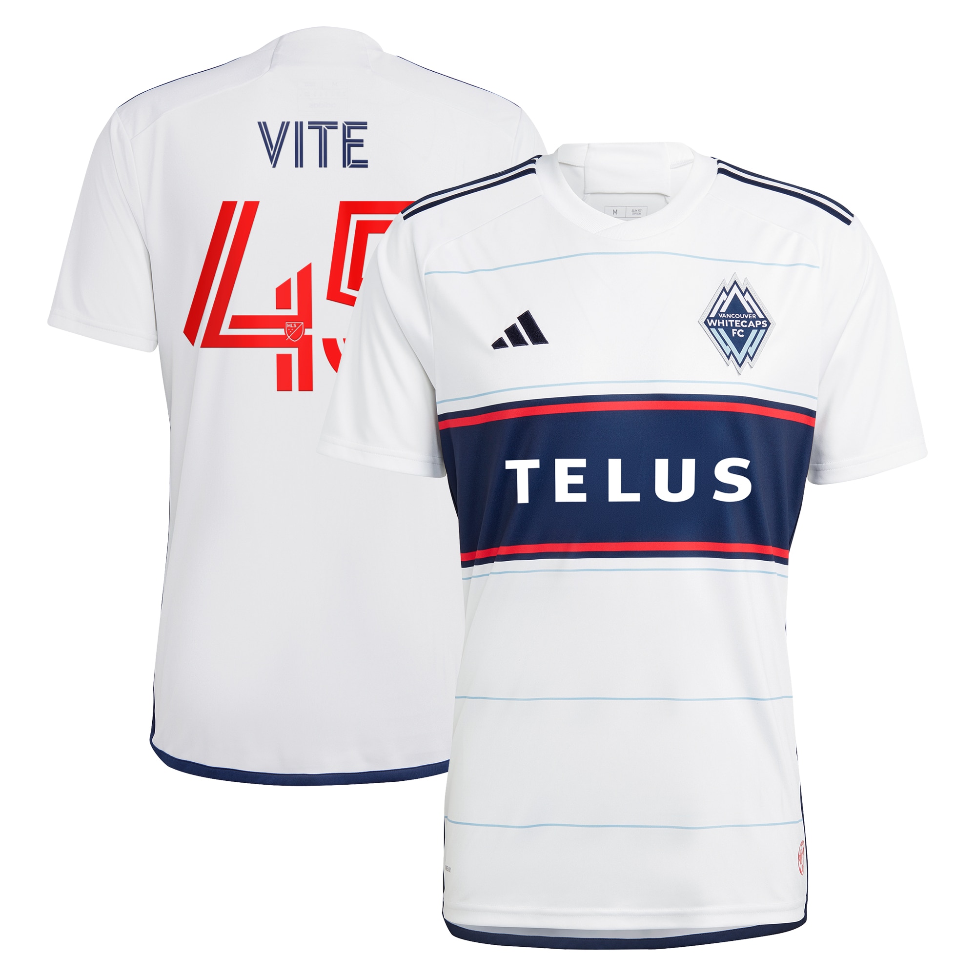 Pedro Vite Vancouver Whitecaps FC 2023 Bloodlines Replica Player Jersey – White