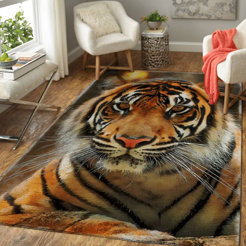 Tiger 9 – Animals Area Rug Carpet