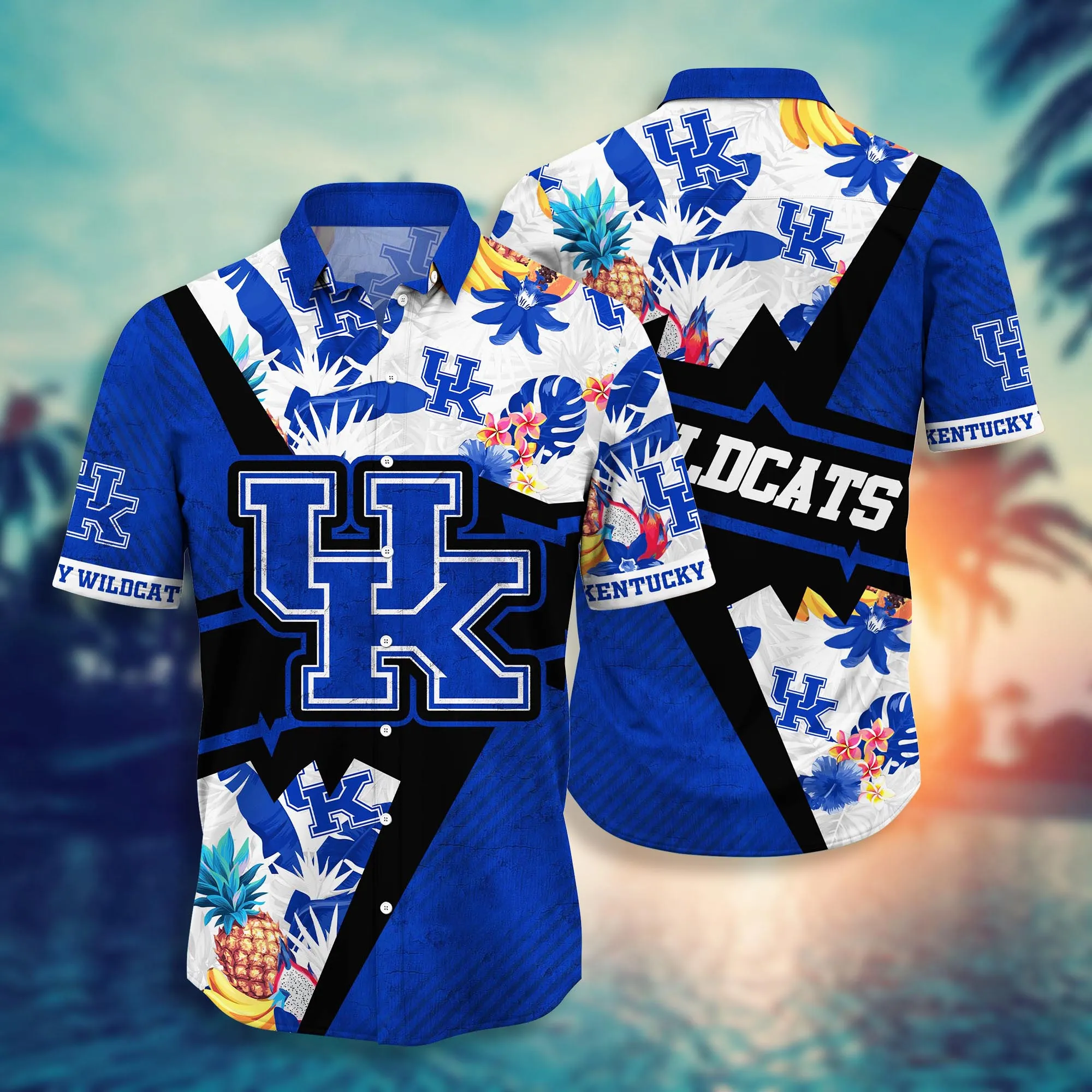 Kentucky Wildcats NCCA Hawaiian Shirt Swimsuits Championship Game Shirts