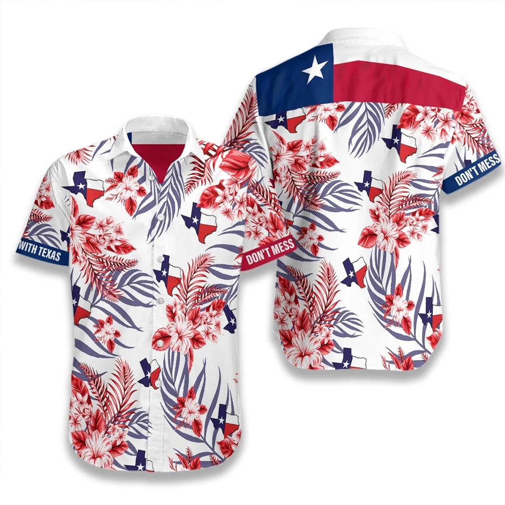 Texas Hawaii Beach Shirt Ha9800