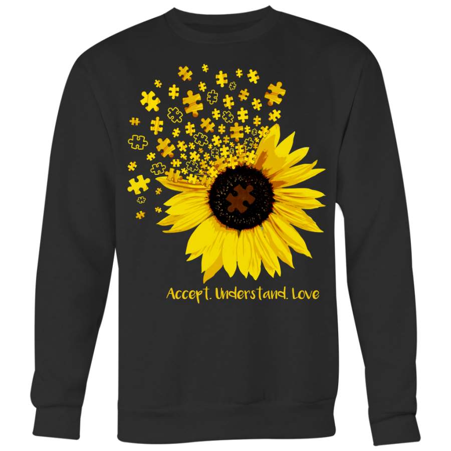 Accept Understand Love Shirts, Autism Shirts