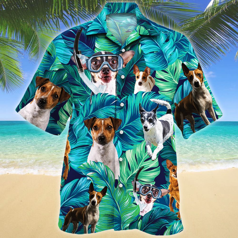 Rat Terrier Dog Lovers Hawaiian Shirt For Aloha Ha92854