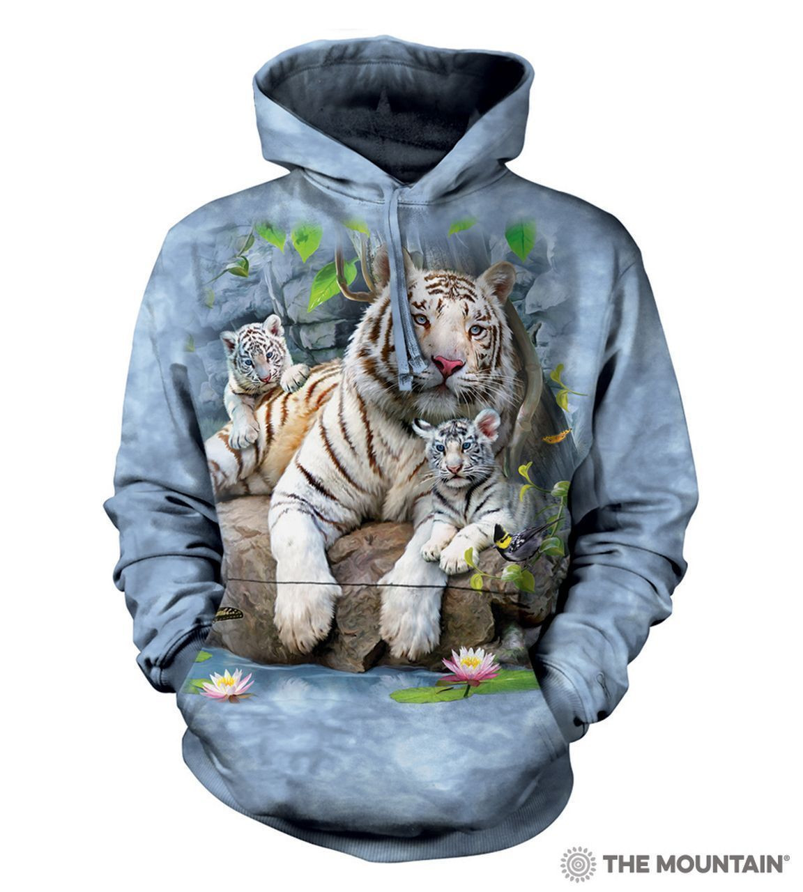 White Tigers Of Bengal Hoodie Bt01