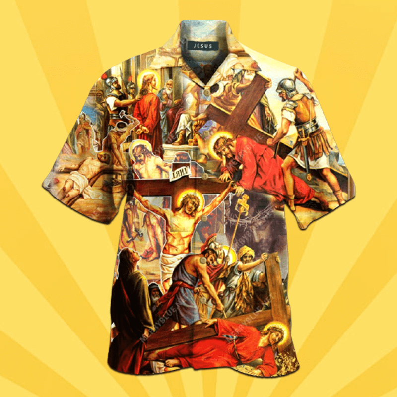 High Quality Always Put Your Hope In Jesus Gift For Easter Day Hawaii Aloha Shirts H Ha103770