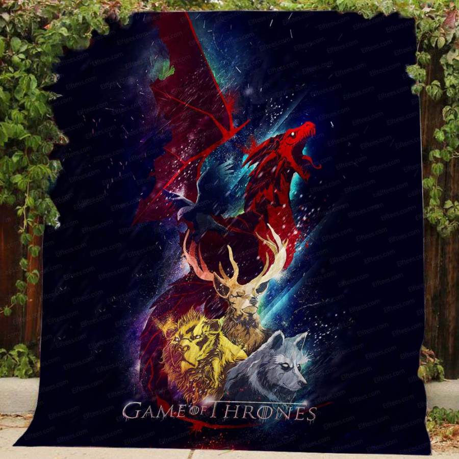 3D Customized Game Of Throne Quilt Blanket – GOT07