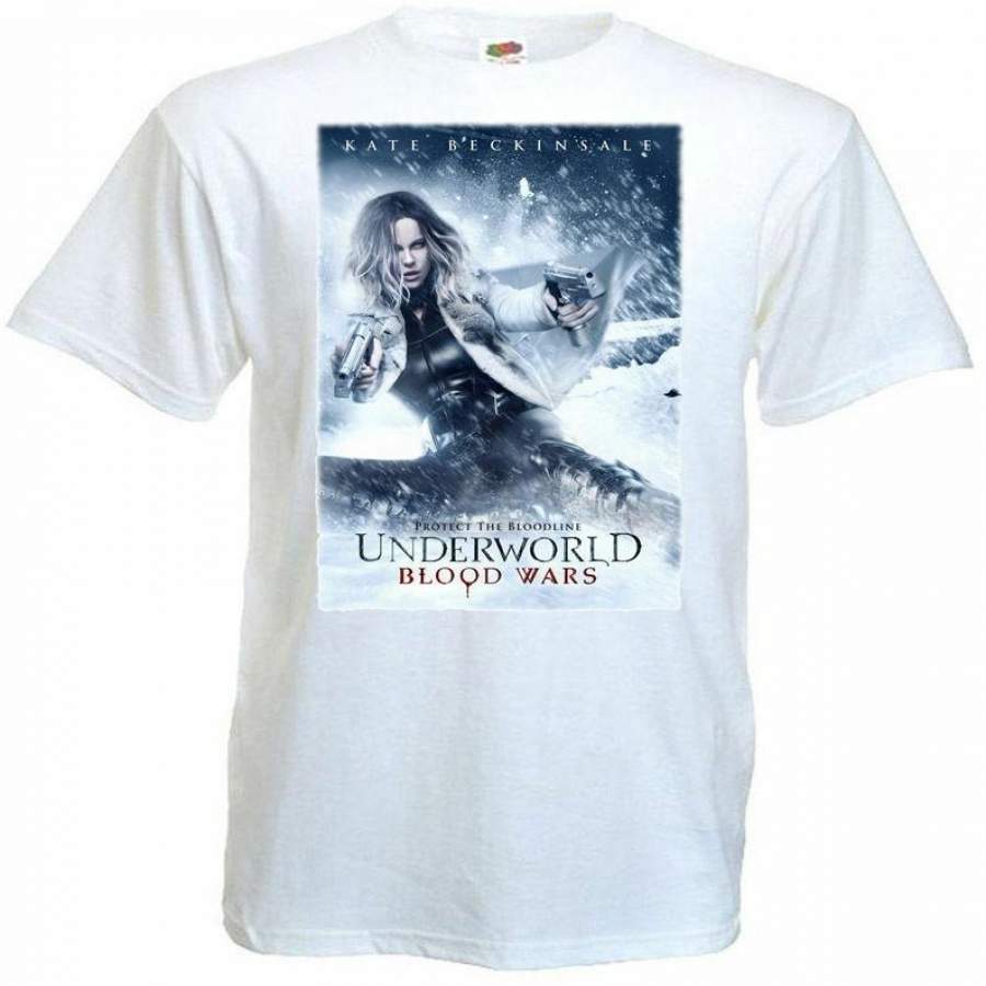 Underworld Blood Wars V1 T Shirt White Movie Poster