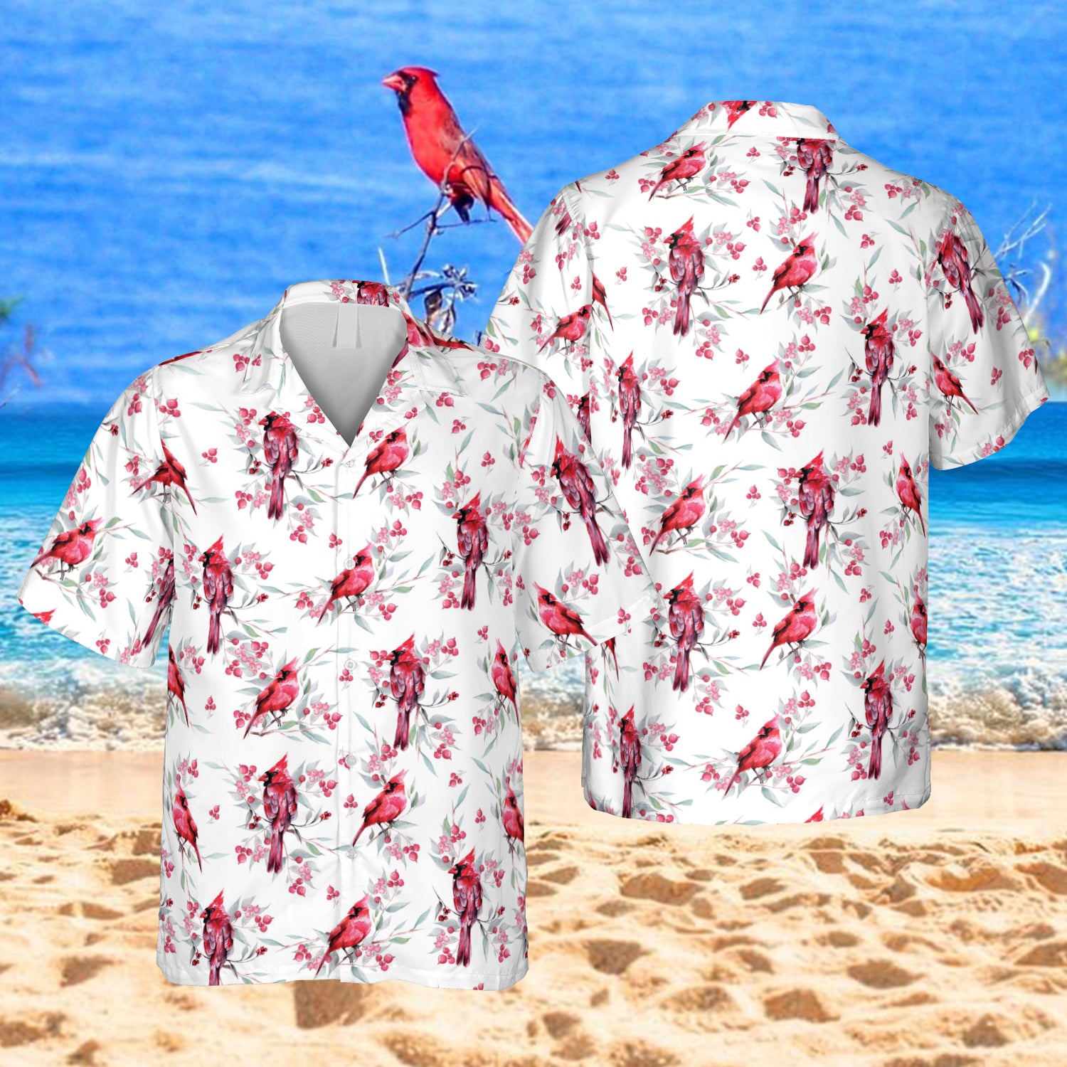 Cardinal White Hawaii Tommy Bahama Shirts Ha63844