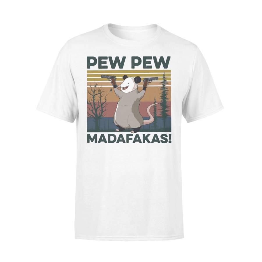 Opossum Pew Pew Madafakas Vintage T-shirt