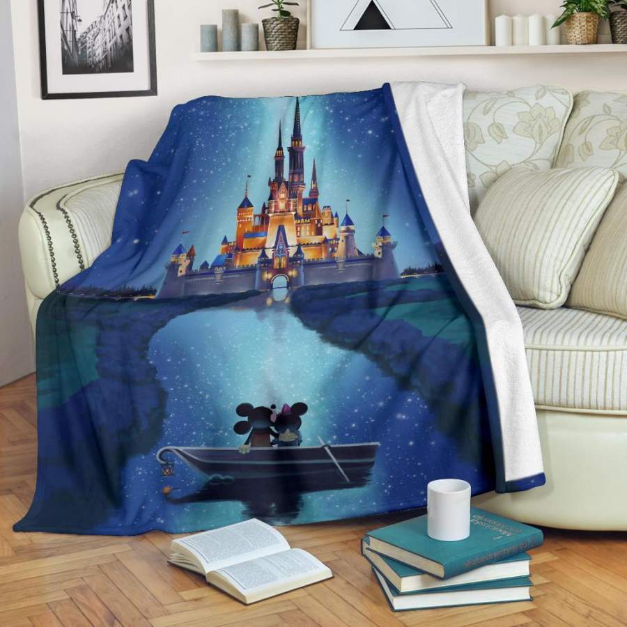 Journey To The Castle Premium Blanket