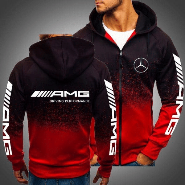 Amg Driving Performance Gradient Mercedes Benz 3D Hoodie