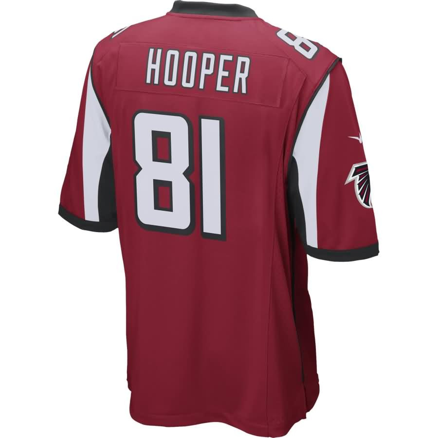 Austin Hooper Atlanta Falcons NFL Draft Game Jersey – Red