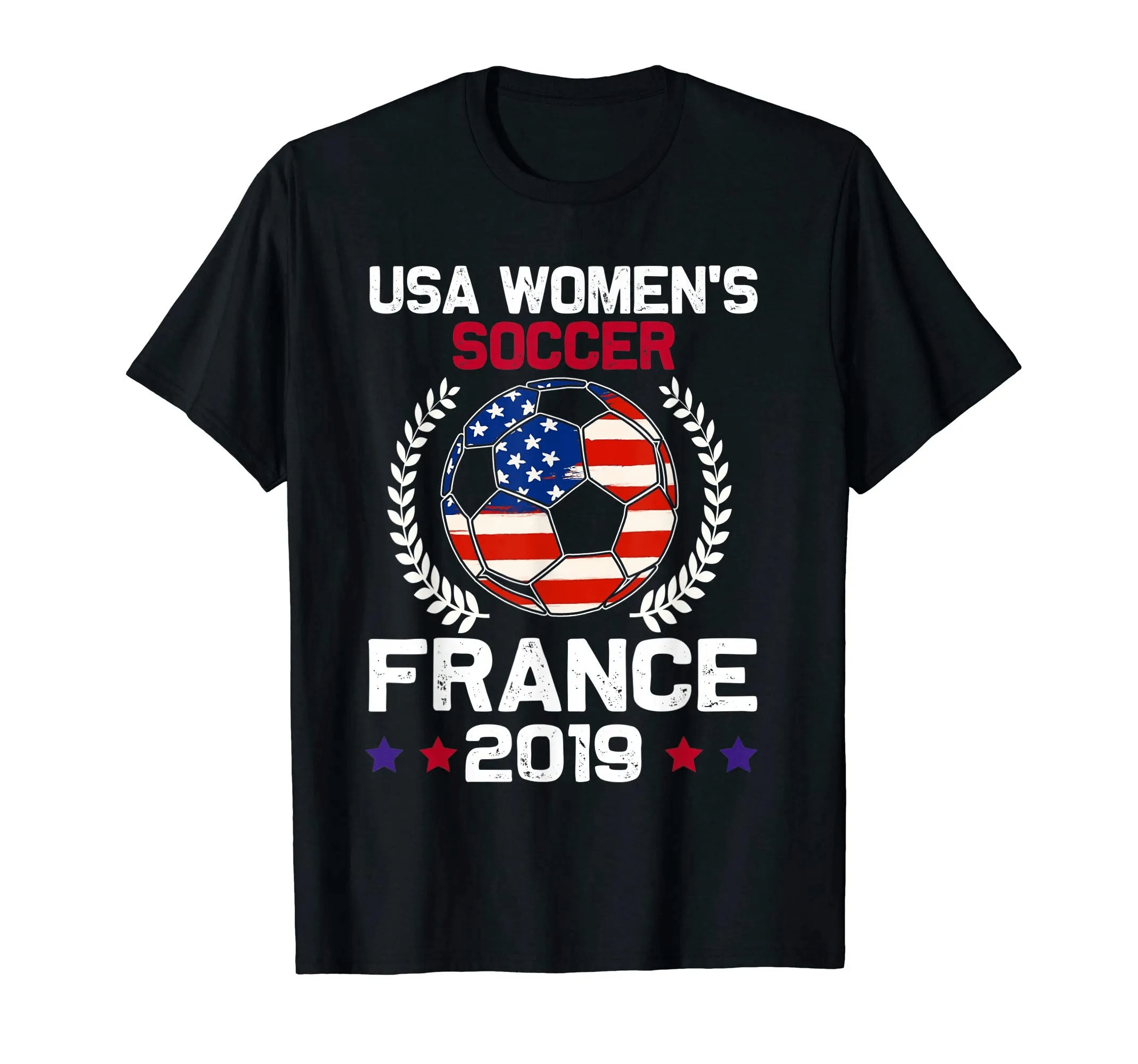 Women Usa Soccer France 2019 Tshirt World Tournament Shirt