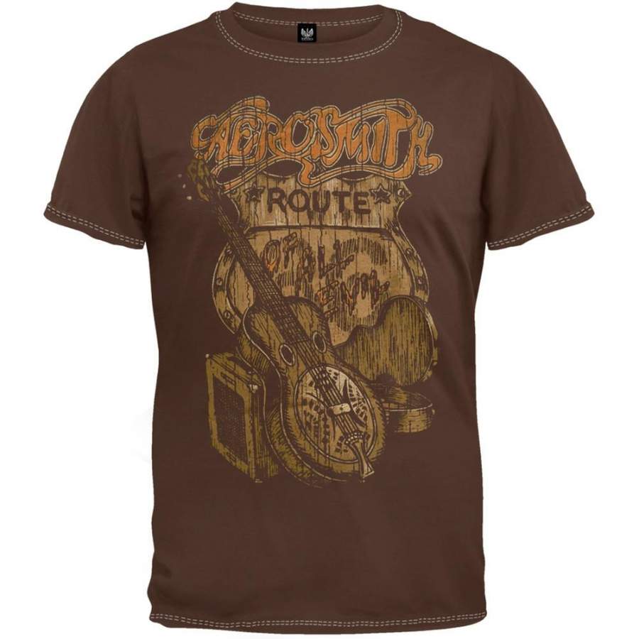 Aerosmith – Guitar Overdye T-Shirt