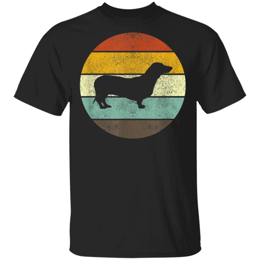 Retro Vintage Dachshund Dog Shirt Wiener TShirt Gift TShirt