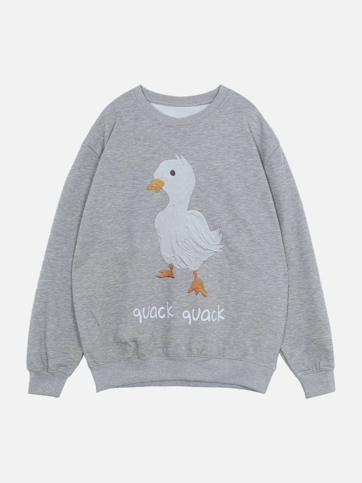 Talishko™ – Cartoon Duck Print Sweatshirt