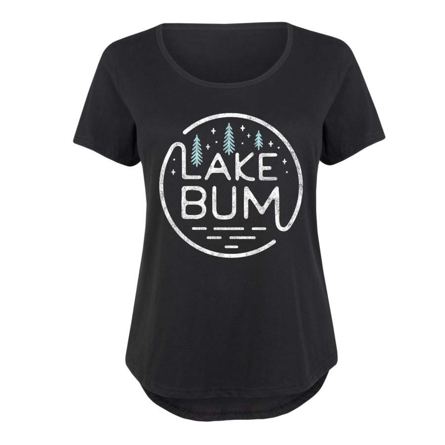 Lake Bum – Women’s Plus Size T-Shirt