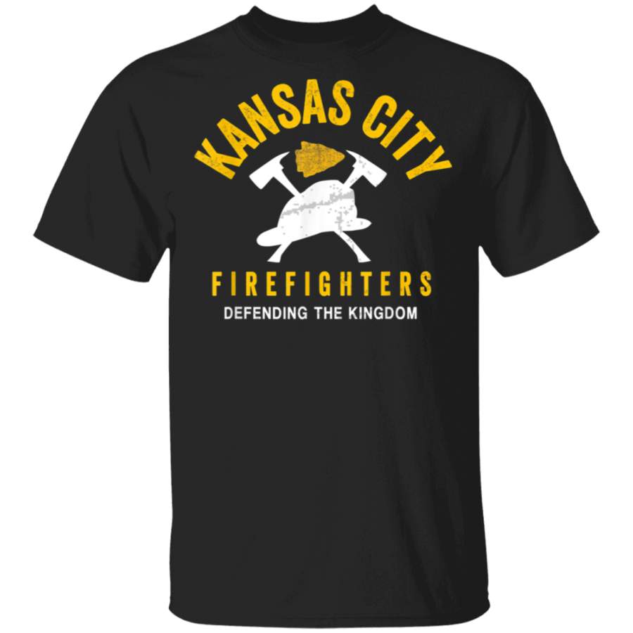 KC Red Firefighter Kansas City Red Sports Fan Gear TShirt