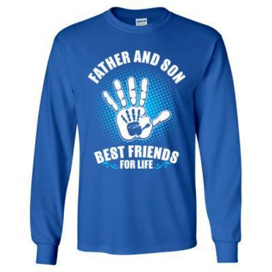 AGR Father And Son Best Friends For Life – Long Sleeve T-Shirt