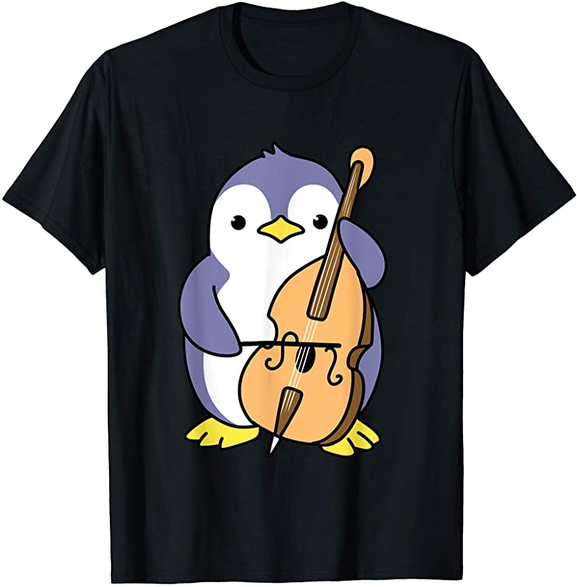 Penguin Playing Cello T-Shirt