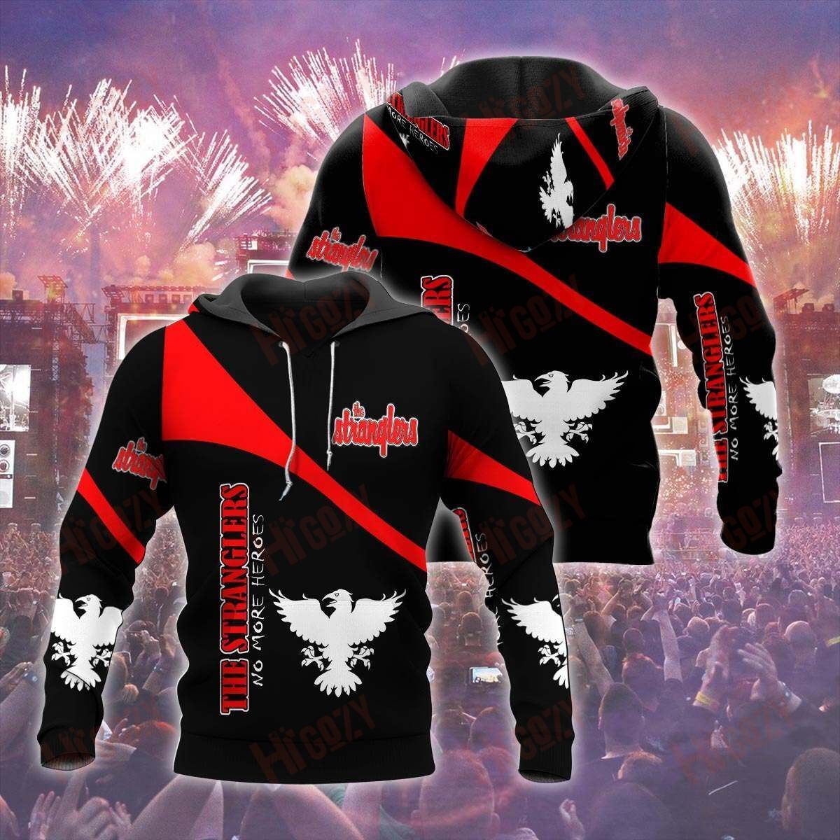 The Stranglers Hoodie 3D – V485