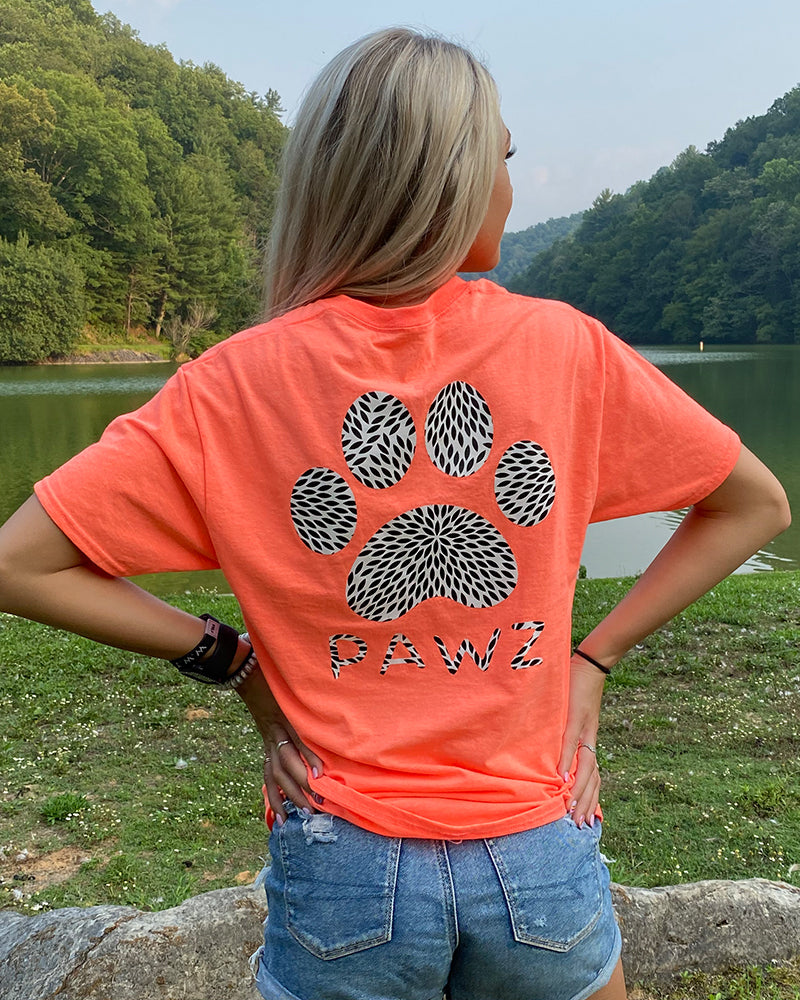 Pawz Dahlia Candy Orange Tee