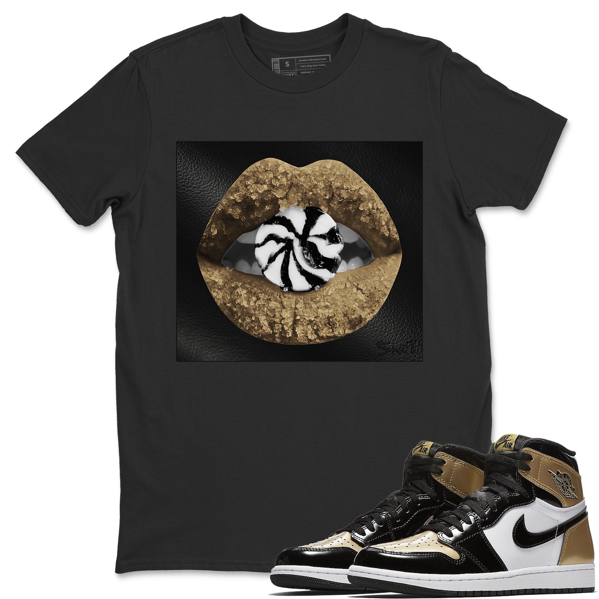 Lips Candy T-Shirt – Air Jordan 1 Gold Toe