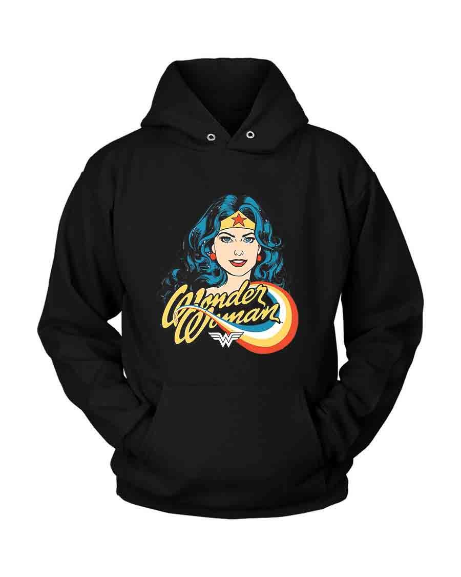 Wonder Woman Female Superhero Unisex Hoodie