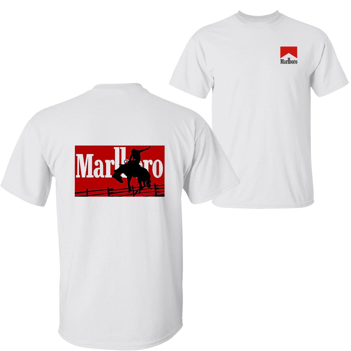 Cowboy Riding Horse Tee 2-Sided Western Graphic Shirt, Country Style T-Shirt for Men & Women, Gift for Dad