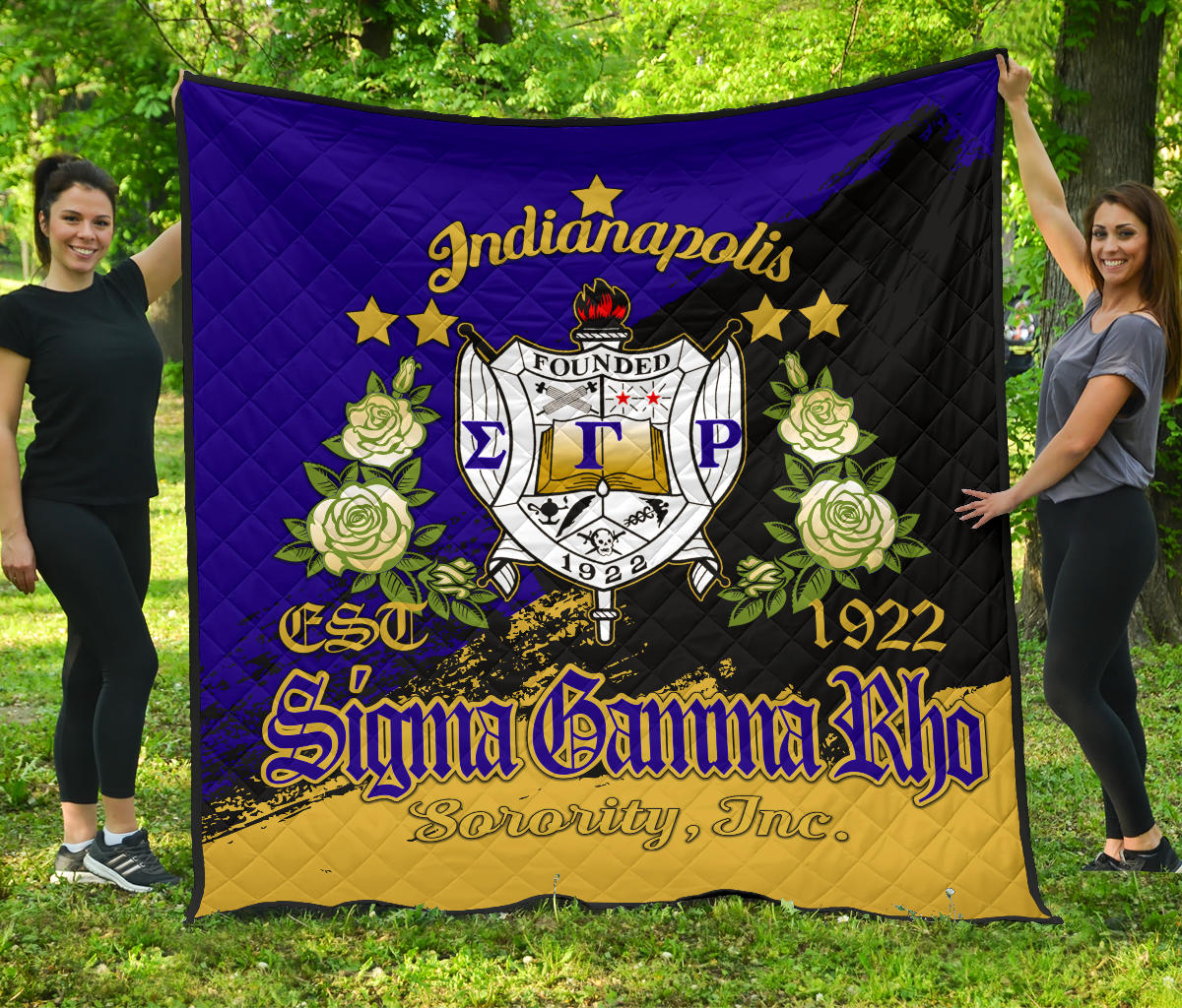 Sigma Gamma Rho Premium Quilt Paint Style A31