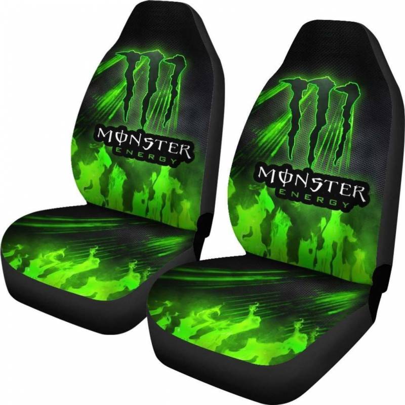 Monster Energy NTA Car Seat Cover (Set of 2)