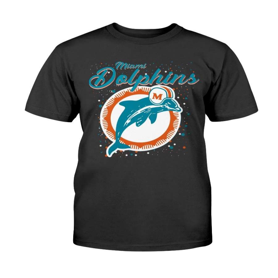 Miami Dolphins vintage logo T-Shirt Hoodie For Men/Women