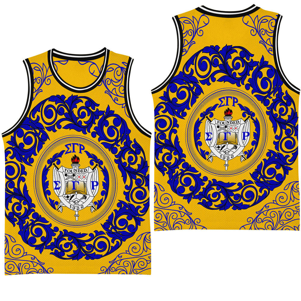 Africa Zone Clothing – Sigma Gamma Rho Sorority Basketball Jersey A35