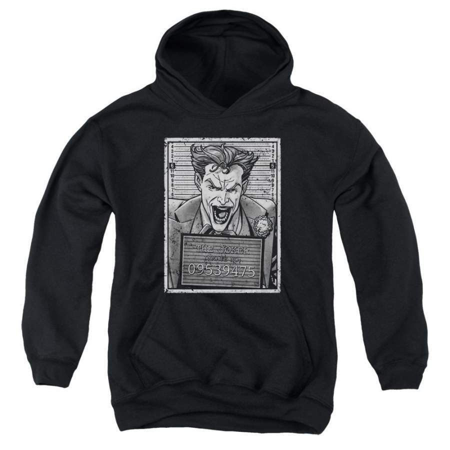 Batman – Joker Inmate Youth Pull Over Hoodie