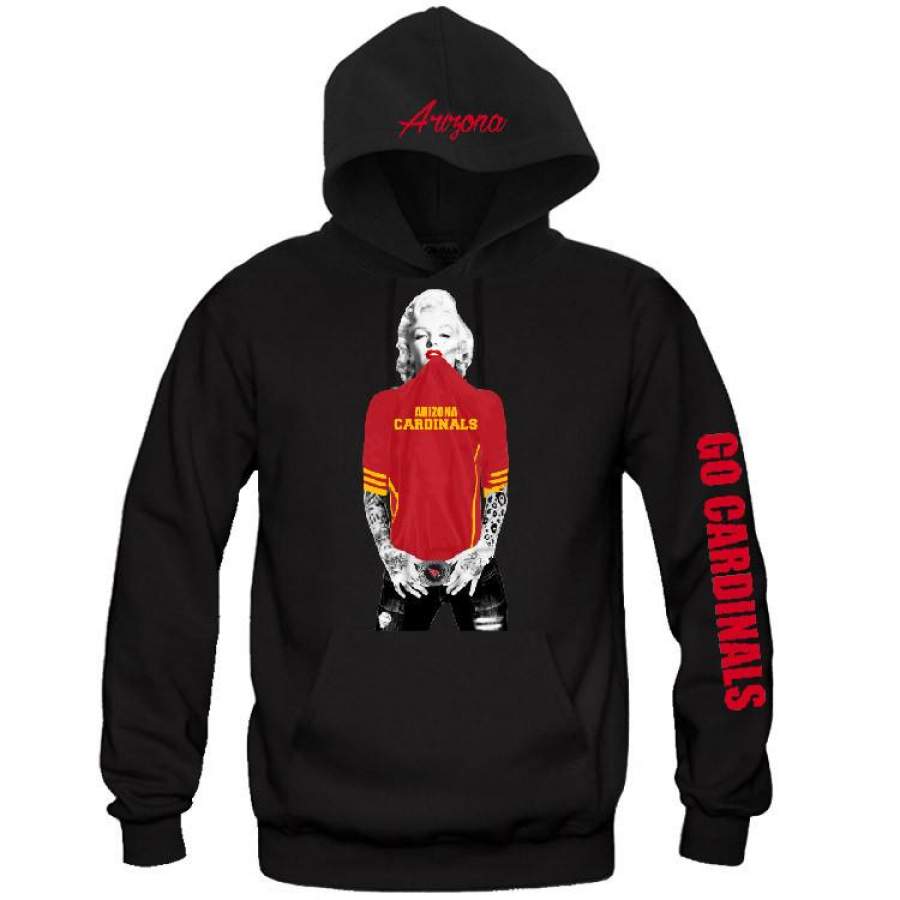 Marilyn Monroe Arizona Cardinals Hoodie “3 Prints” Sports Clothing