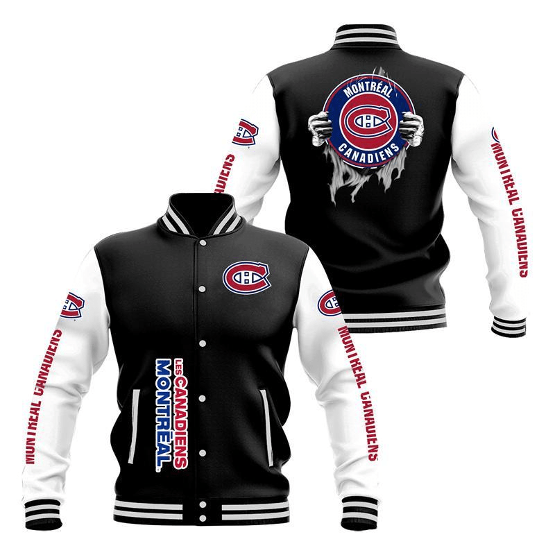 Montréal Canadiens Baseball Jacket Limited Edition For Fans