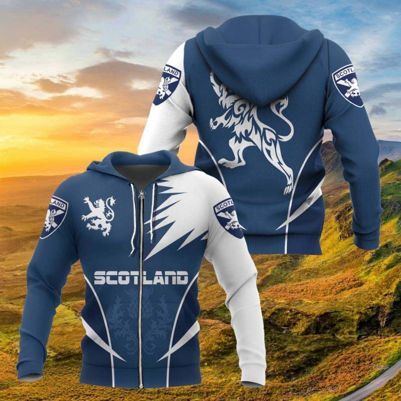 Scottish Rampant Lion Active Special All Over Print Hoodies