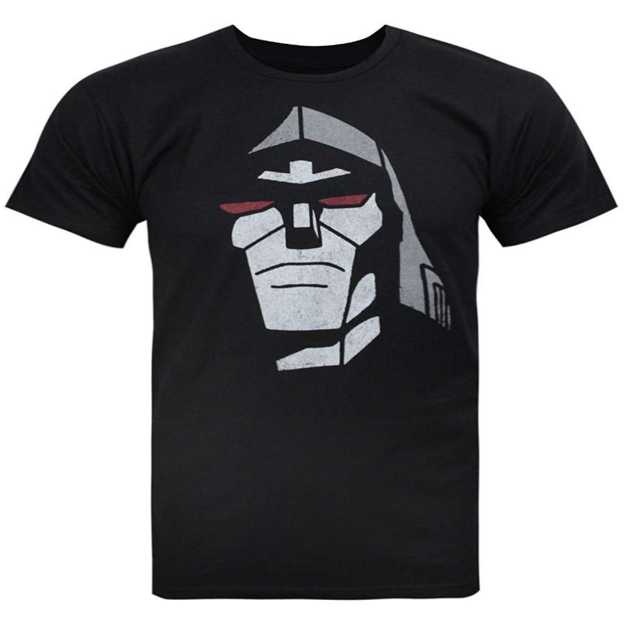 Jack Of All Trades Transformers Megatron Head Men’s T-Shirt