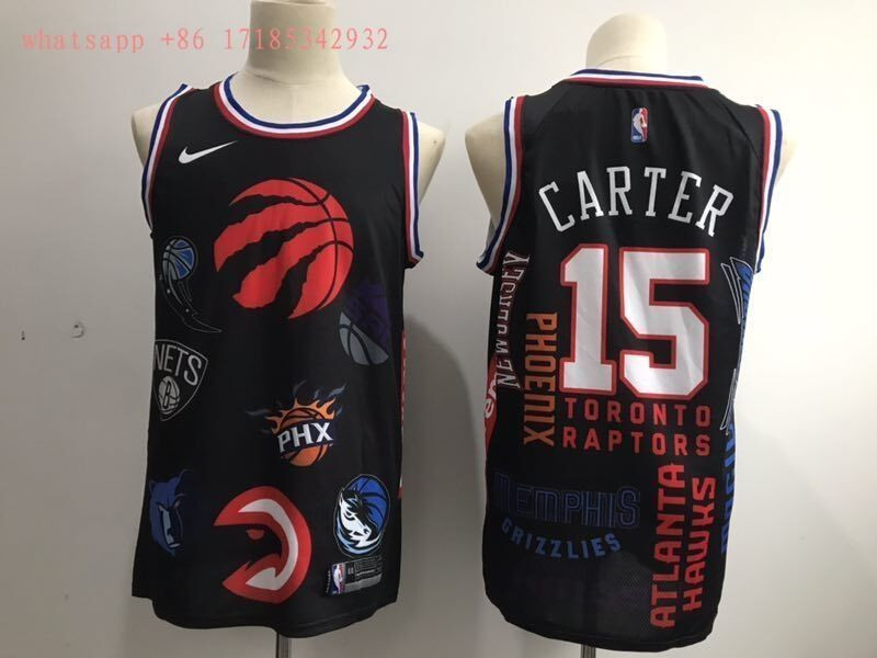 Toronto Raptors Vince Carter #15 2020 NBA New Arrival Black NBA Jersey