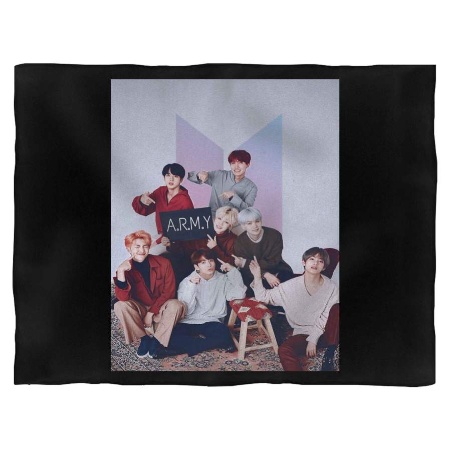 Bts Army Kpop Korean Blanket