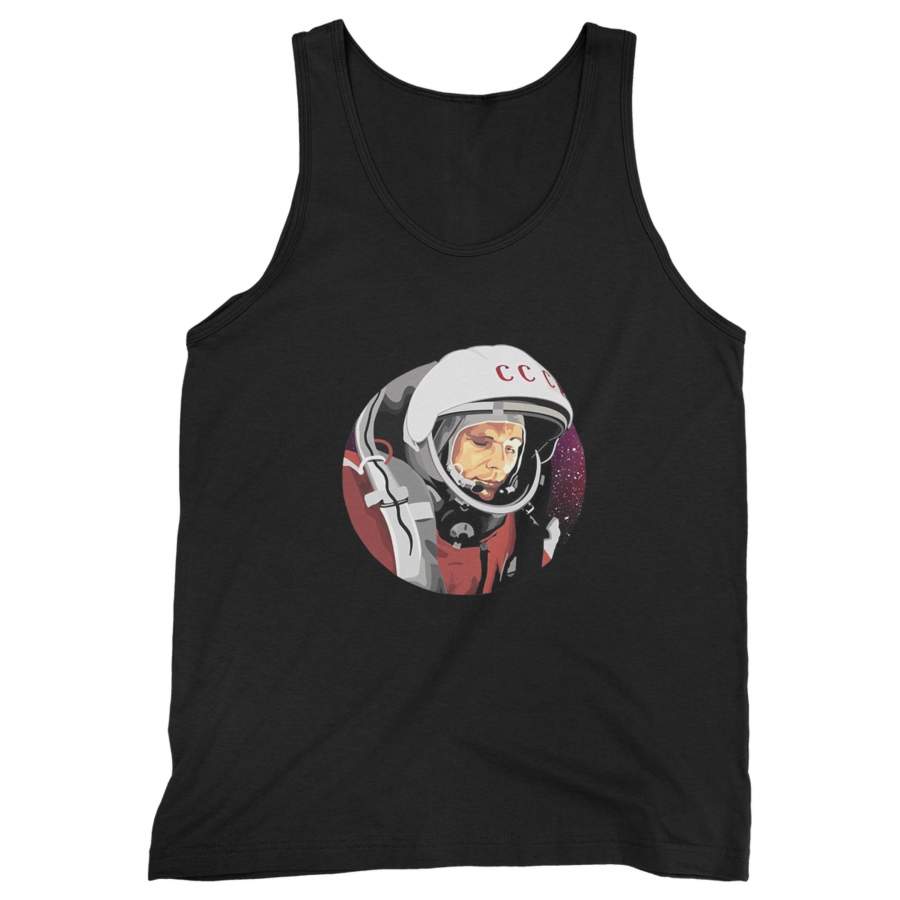 Jurij Gagarin First In Space Man’s Tank Top