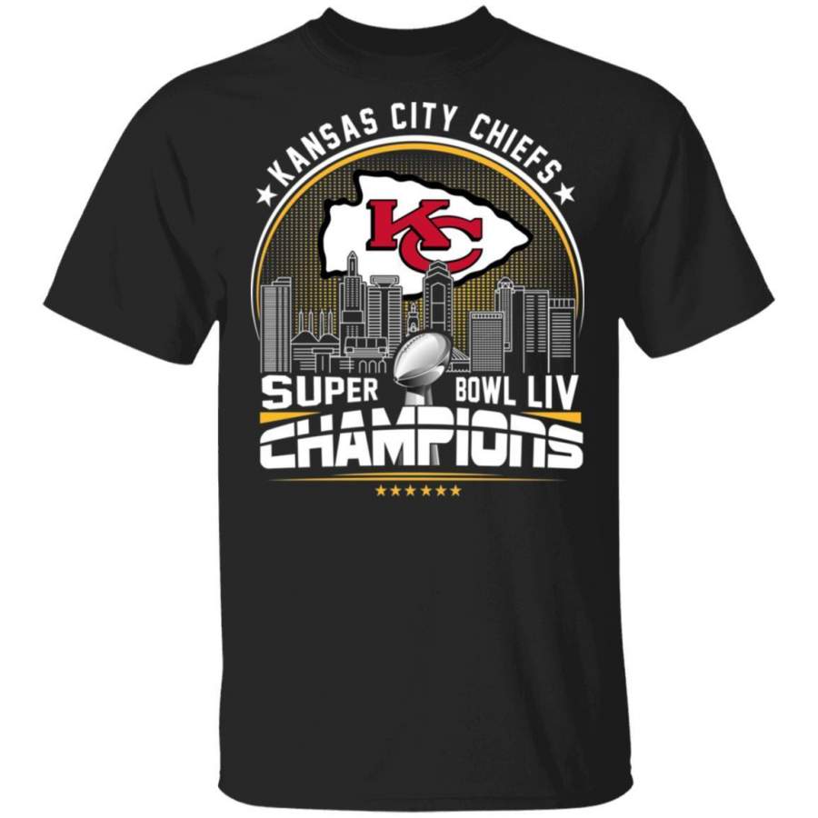 Kansas City Chiefs Super Bowl LIV Champs T-shirt VA02