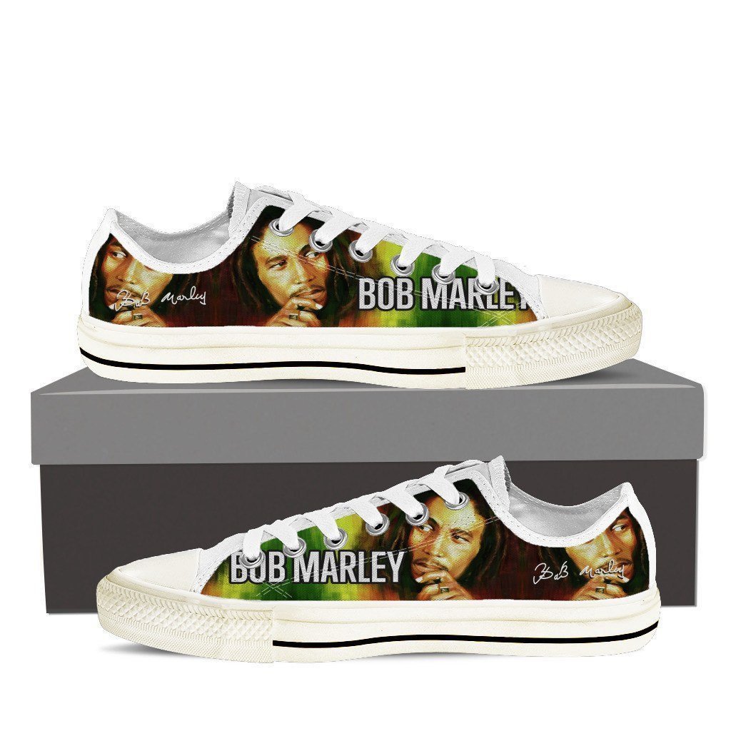 Bob Marley Ladies Low Cut Sneakers