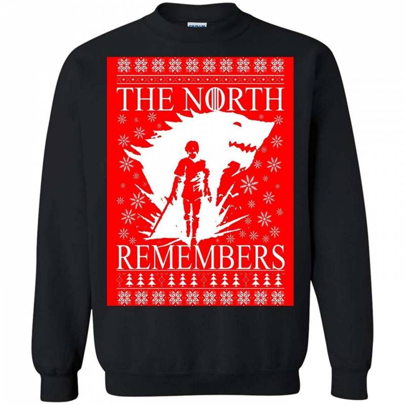 The North Remembers Arya Stark Ugly Christmas Sweater